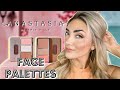 *NEW* ANASTASIA FACE PALETTES! COLOR COMPARISONS AND FIRST IMPRESSIONS!