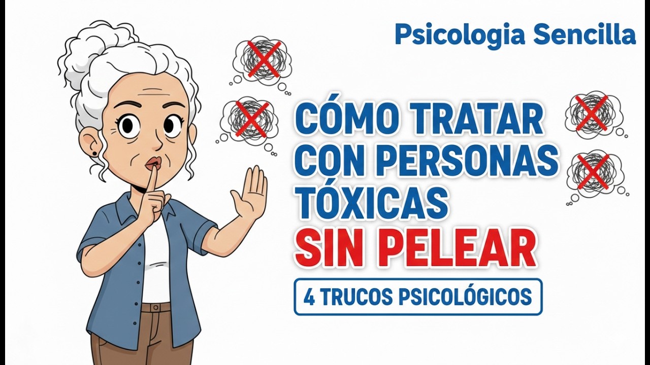Cómo tratar con personas tóxicas sin pelear (4 trucos psicológicos)
