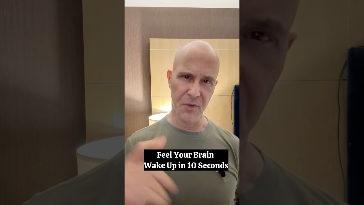Do This — Feel Your Brain Wake Up in 10 Seconds! #drmandell #energy #brain #healing