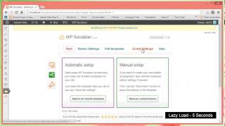 WP Socializer - Smart load feature