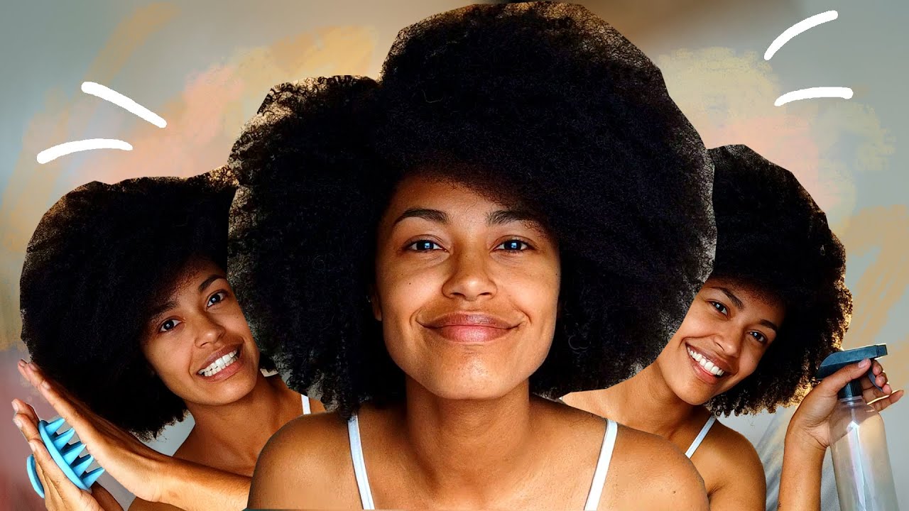 tudo que vc precisa na rotina water only | cabelo crespo