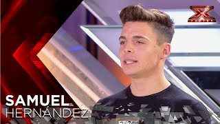 Pausini no puede evitar levantarse tras la gran actuación de Samuel | Audiciones 5 | Factor X 2018