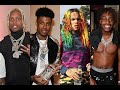 6ix9ine gets Clowned for Flopping by Lil Durk, Blueface, Lil Tjay and Trippie Redd.