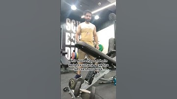 How I Fixed My Weak Side | Incline Bench Dumbbell Reverse Fly #indianfitness #fitnessshorts #gymtips