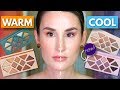 WARM vs COOL TONED MAKEUP FOR PALE SKIN | Ft. All 4 Aether Beauty Palettes, New CoverFX + Much More!