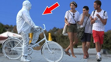 Scary Human Statue Prank 2020 | Best of Just For Laughs - AWESOME REACTIONS