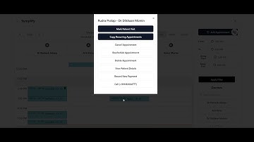 How to delete appointments?