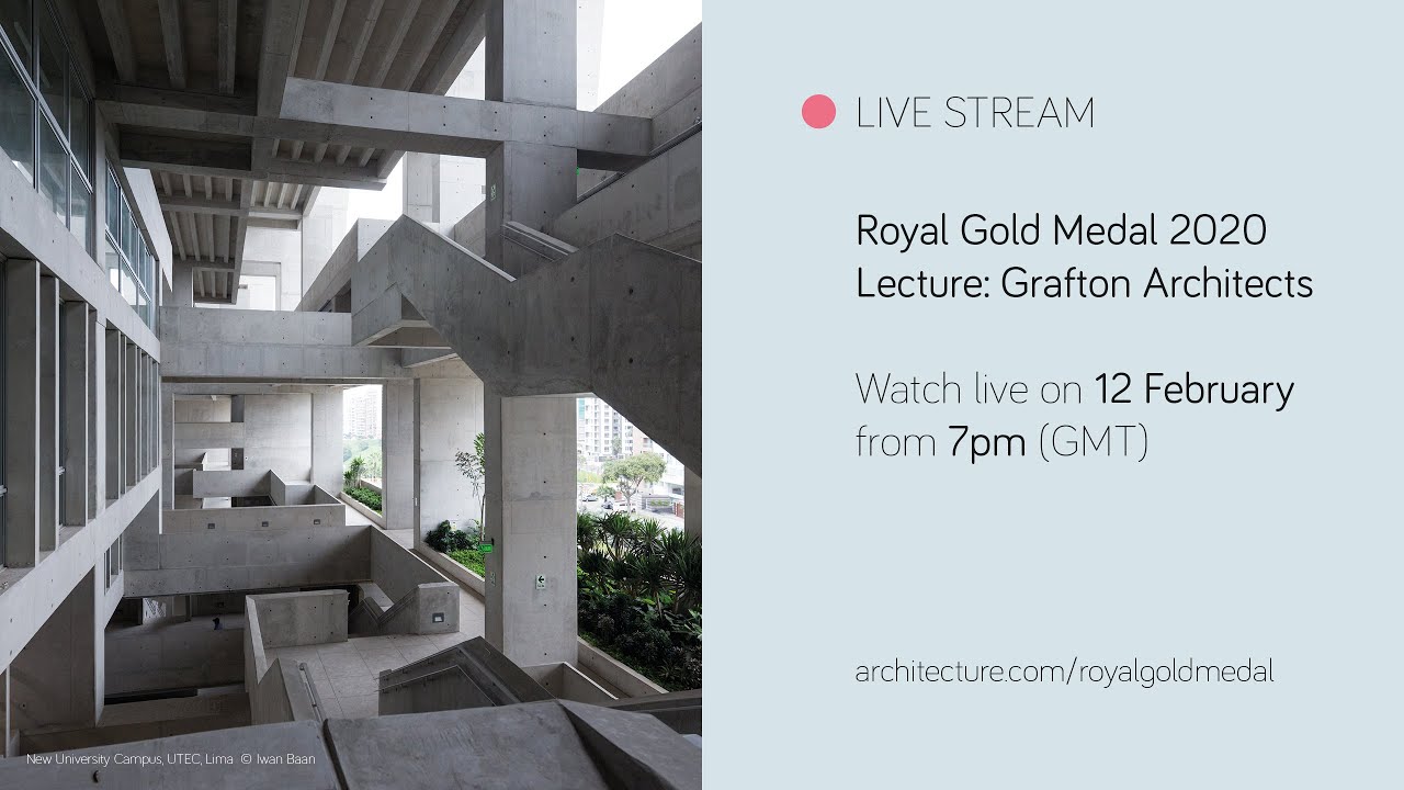 RIBA Royal Gold Medal lecture with Grafton Architects - YouTube