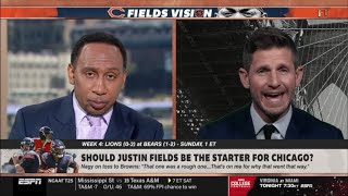 FIRST TAKE |  Dan Orlovsky: "Don't trust Justin Fields" , Lions vs Bears Week 4