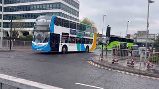 Buses and coaches at Gloucester Transport hub