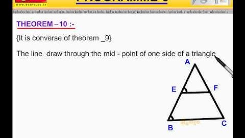 Cbse Class 9 th Maths Score 100 Marks Video     properties of a parellogram11