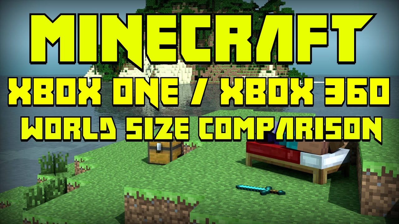 COMPARANDO MINECRAFT DE XBOX 360 COM MINECRAFT DE XBOX ONE - QUAL SERÁ O  MELHOR? 