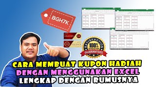 cara mudah membuat kupon hadiah menggunakan excel - 2023 screenshot 4