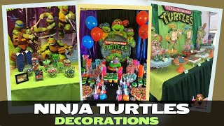 🐢🎉 Ninja Turtles Party Decoration Ideas | Fun & Action Packed Ninja Turtle Themed Party Inspiration🎈