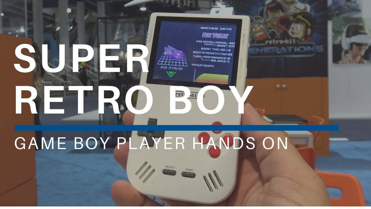 Nintendo Game Boy-Inspired Super Retro Boy Showcased At CES 2017