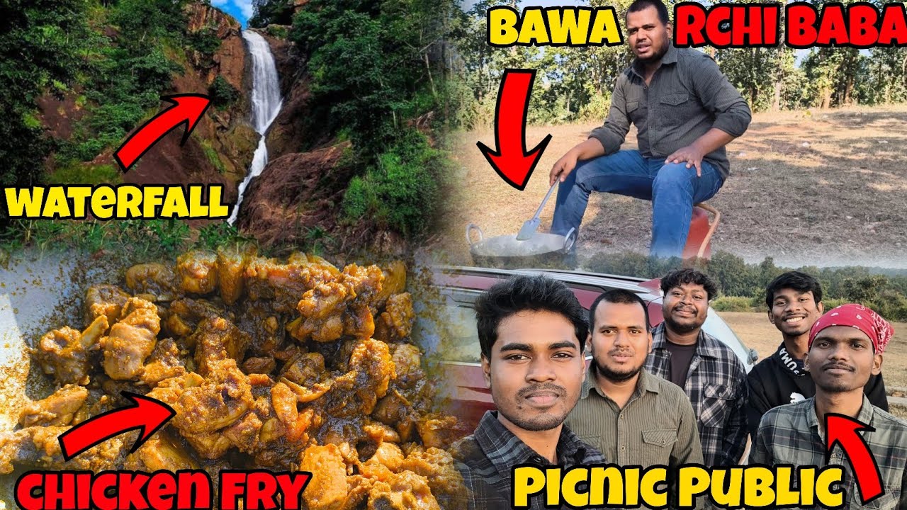 Doston Ke Saath Picnic 🌿🍁 | Waterfall Explore | Full Masti Vlog 🤳 | Paani Aur Pagalpanti |😁