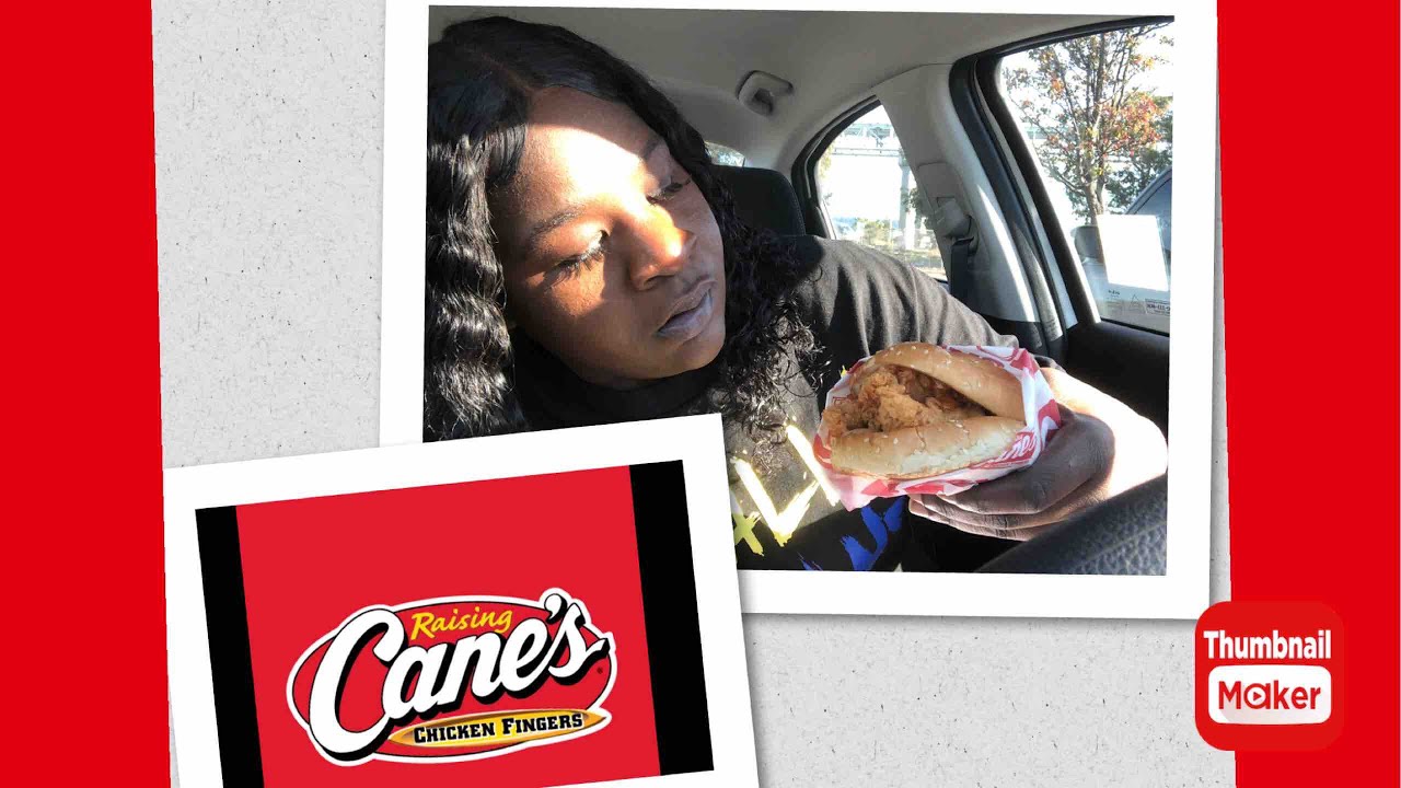 FIRST TIME EATING raising canes😝 raisingcanes eating YouTube