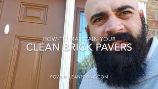 How-To Maintain Your Cleaned Brick Pavers Fast in 2020 screenshot 4