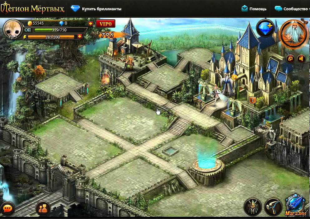 игра Легион Мертвых приложение в контакте