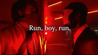 RUN, BOY, RUN: A Generation Loss Edit