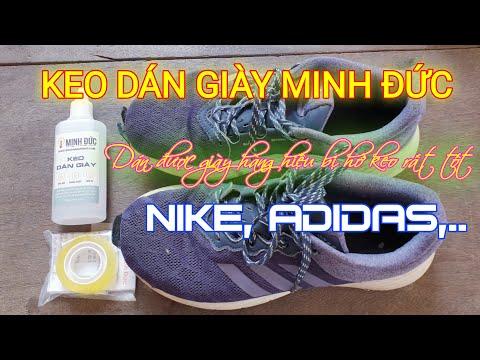 Video Review Keo dán giày Minh Đức | Keo dán giày Nike,... - youtube
