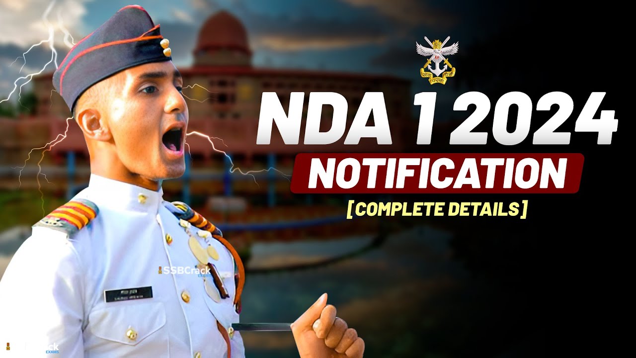 NDA 1 2024 Notification and Exam Date YouTube