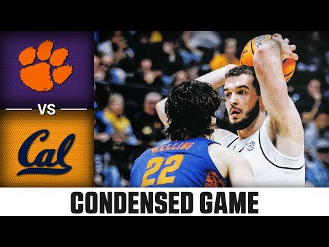 Clemson vs. Cal Condensed Game | 2025-26 ACC Men's Basketball