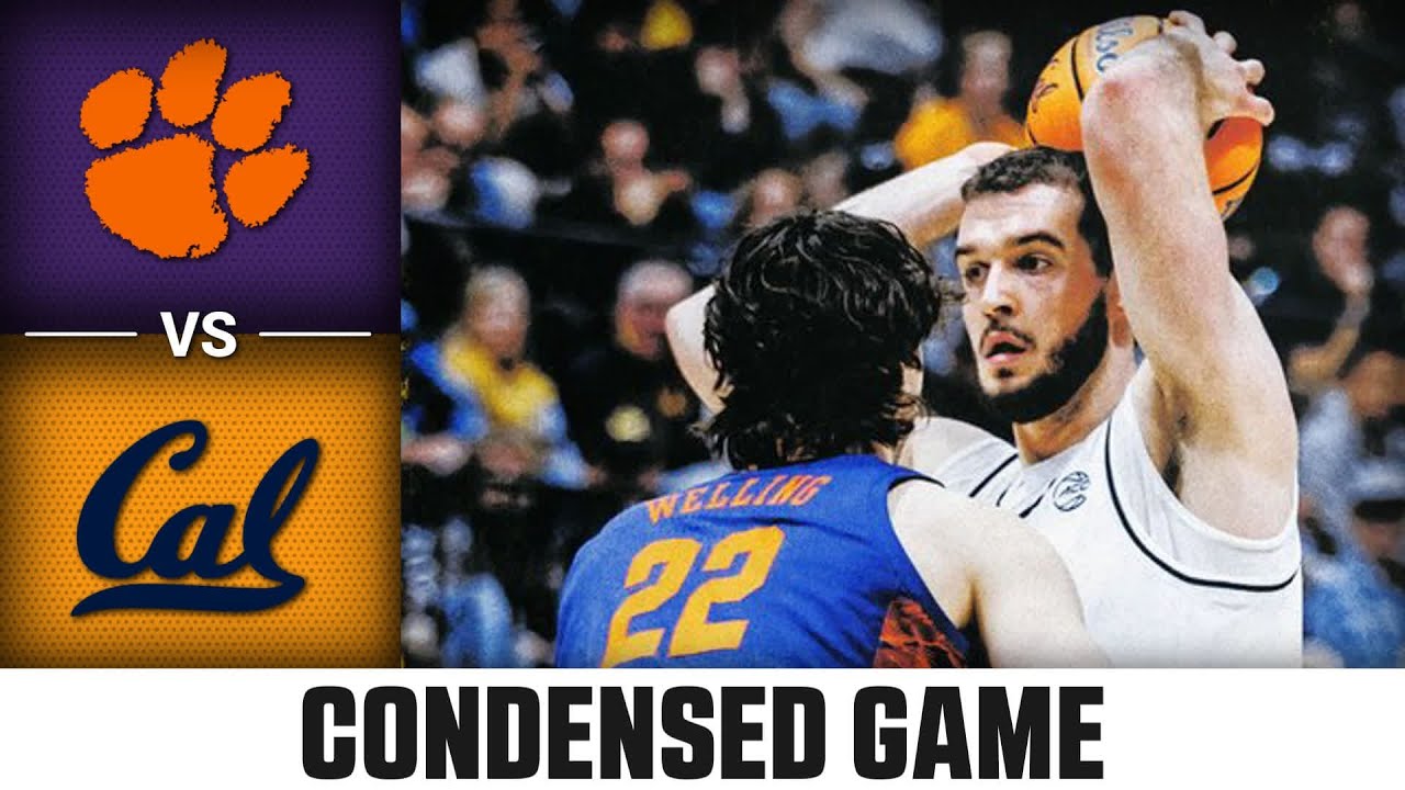 Clemson vs. Cal Condensed Game | 2025-26 ACC Men's Basketball