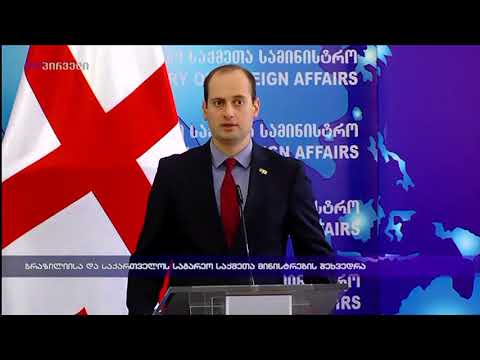 ბრაზილიისა და საქართველოს საგარეო საქმეთა მინისტრების შეხვედრა