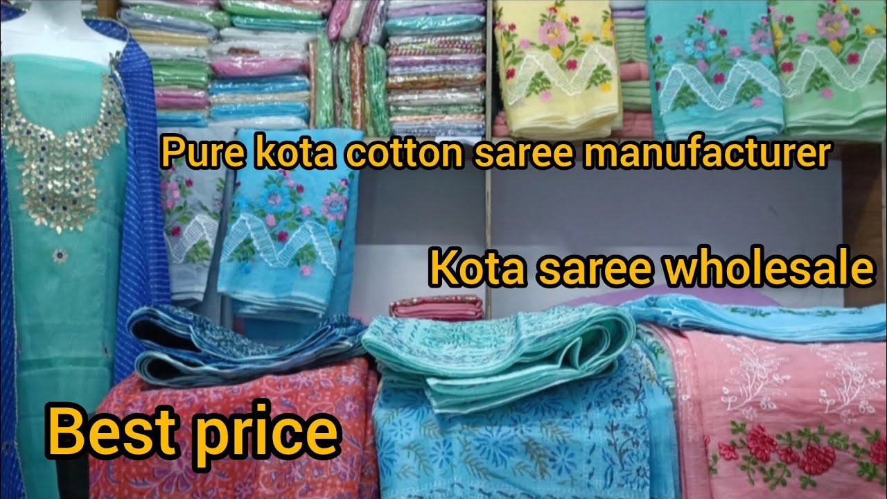 Kota Doria saree/pure kota cotton saree/block print/Kota cotton saree wholesale#kotadoriasaree 