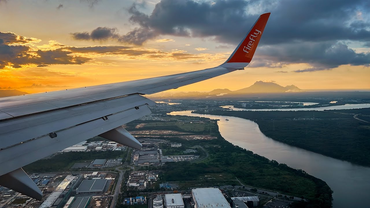 Miri - Kuching onboard Firefly's Boeing 737