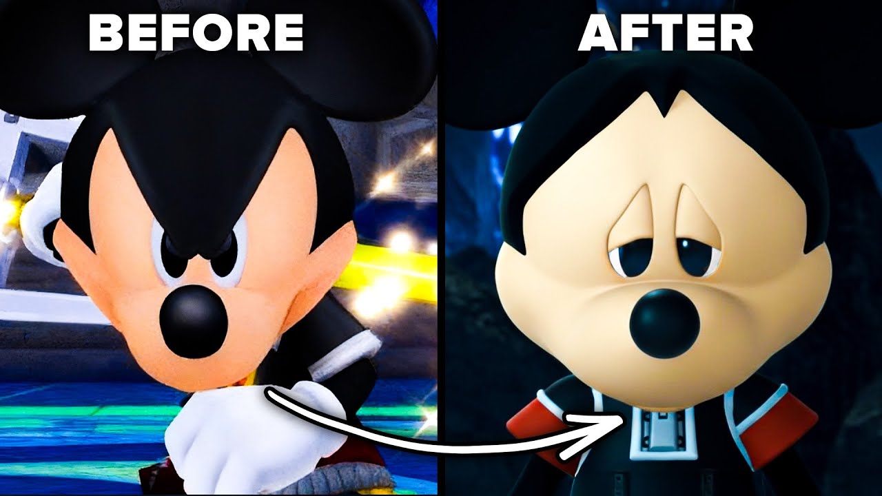 the disappointing decline of king mickey in kingdom hearts
