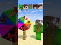 JJ vs Mikey - Who Will Prevail in Wheel of Fortune Bedrock Breaking ? #maizen #minecraft #shorts