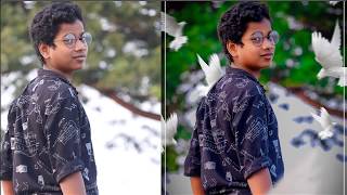 Photo Manipulation Birds Effect - Photoshop cc Tutorials by ManaPC TechVideos screenshot 5