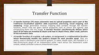 Transfer Function