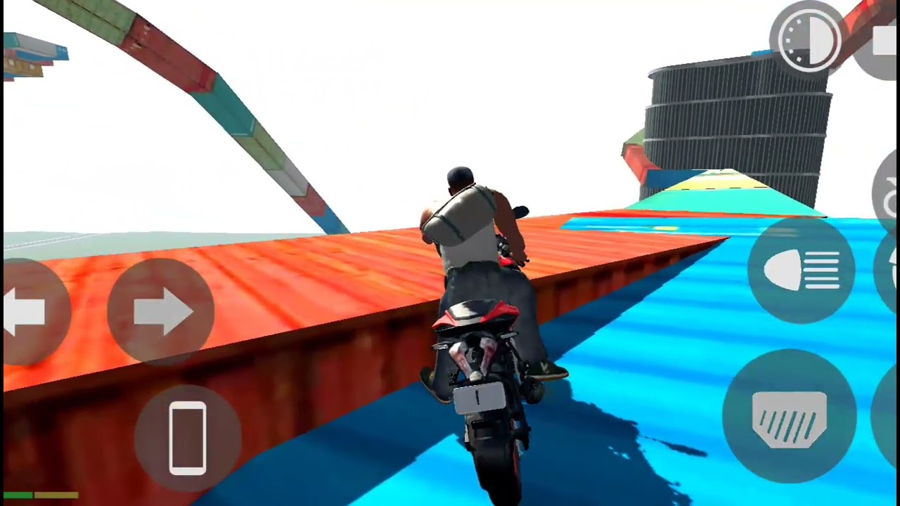 INDIAN BIKES DRIVING 3D MEGA RAMP CHALLENGE FOR BIKE :- PULSAR RS 200🥵📌
