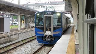 しなの鉄道SR1系 小諸駅発車 Shinano Railway SR1 series EMU