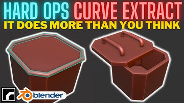 Curve Extract - Hard Ops in Blender - It does more than you know