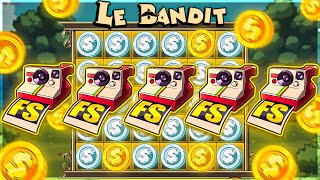 5 SCATTER BONUS On LE BANDIT SLOT!! (AGAIN)