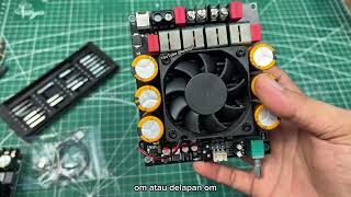 TEST REVIEW AMPLIFIER ZK-6002 600W X2 TPA3255