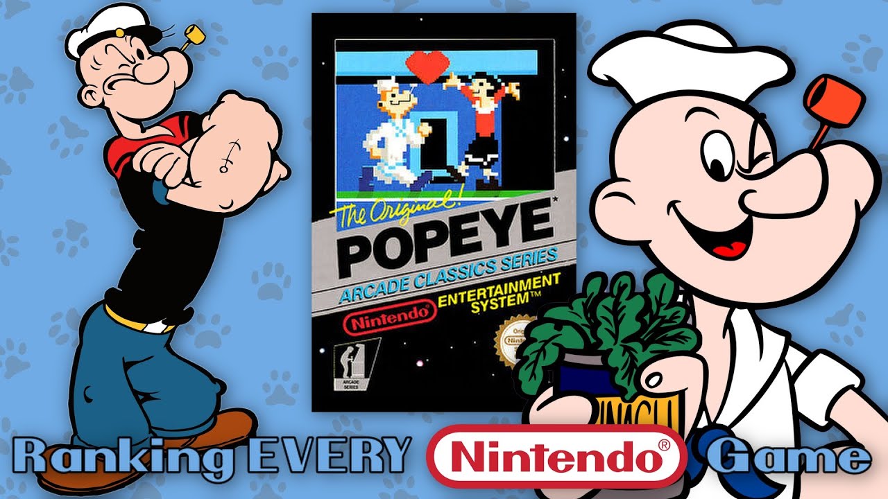 Donkey Kong Was ALMOST This! | Popeye (NES) | Marvin Barkin Segment