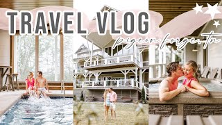 STAYING IN THE LARGEST CABIN IN AMERICA | Traveling to Pigeon Forge + Full Tour | Lauren Norris