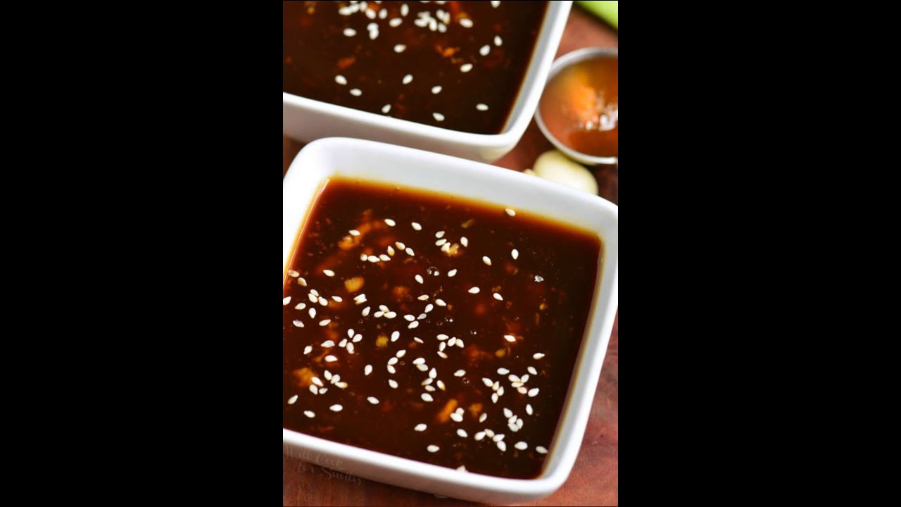 home made teriyaki sauce ..طريقة عمل صوص ترياكي - YouTube