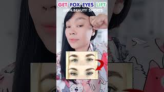 GET FOX EYES/CAT EYES LIFT AND ENLARGE EYES NATURALLY