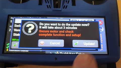 How to upgrade VBar Neo firmware from VControl Touch