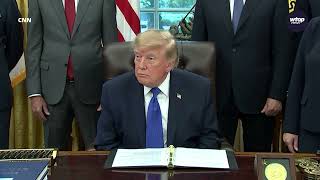 Trump denies discussing US weapons sales to China, contradicting ambassador