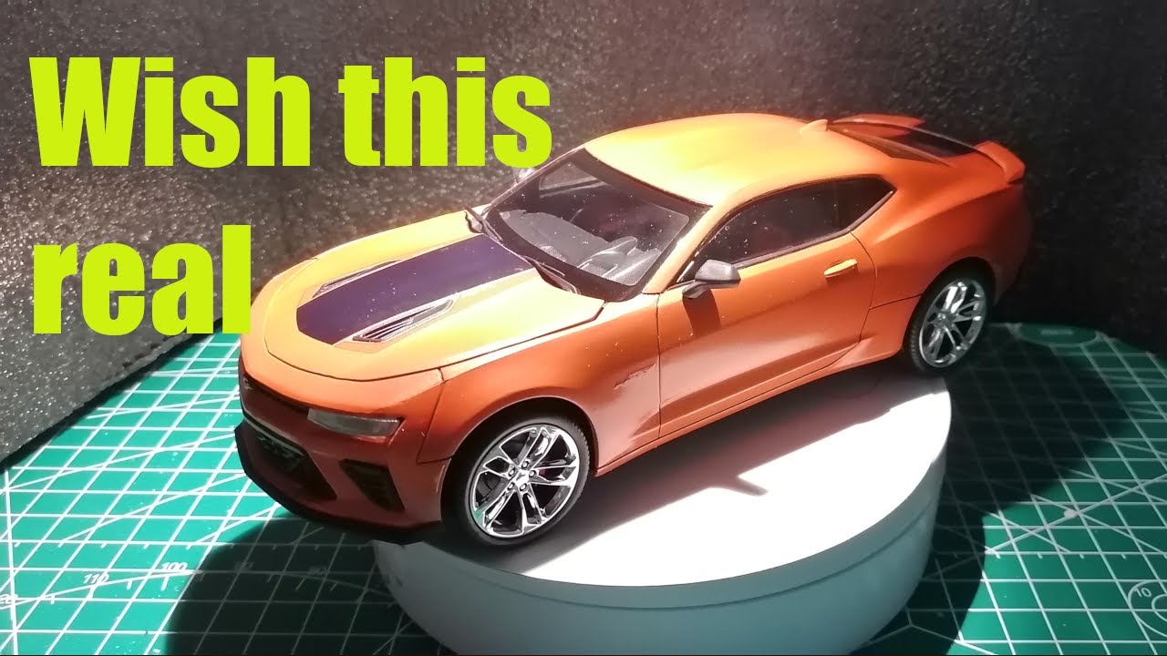Chevrolet Camaro 2017 Fifty Anniversary Scale Model Build
