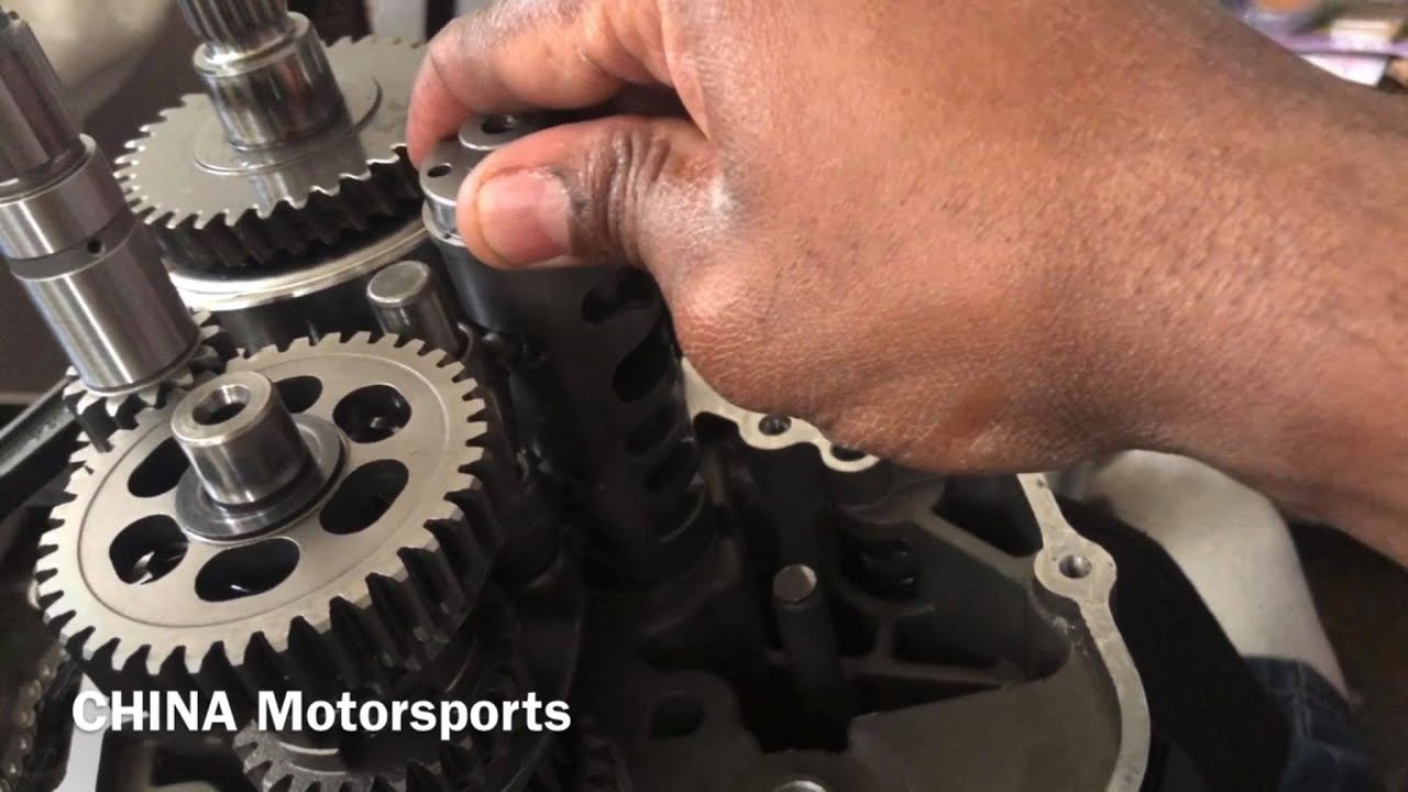How to FIX Motorcycle Gearbox Part 1 / JONWAY YY3509a GTO Shaft