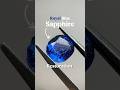 Restoring an old gemstone: Blue Sapphire 💎⚡️✨