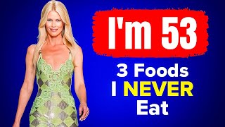 Claudia Schiffer (53) Still Looks 27🔥 I AVOID 3 FOODS & Don